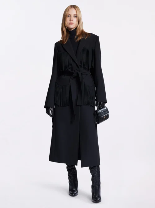 Fringed Cady Coat