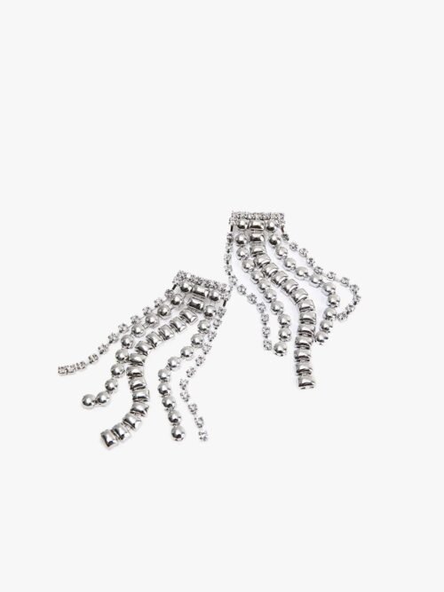 Stone Large Dangle Earrings